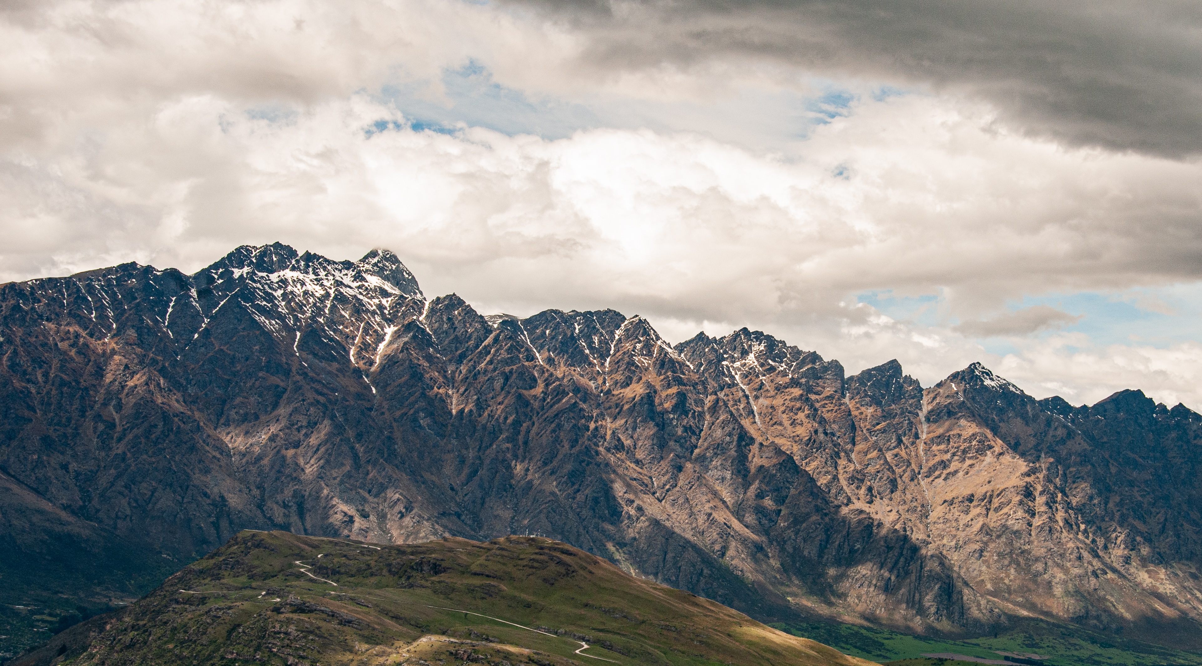 The Remarkables ridge line landscape photo